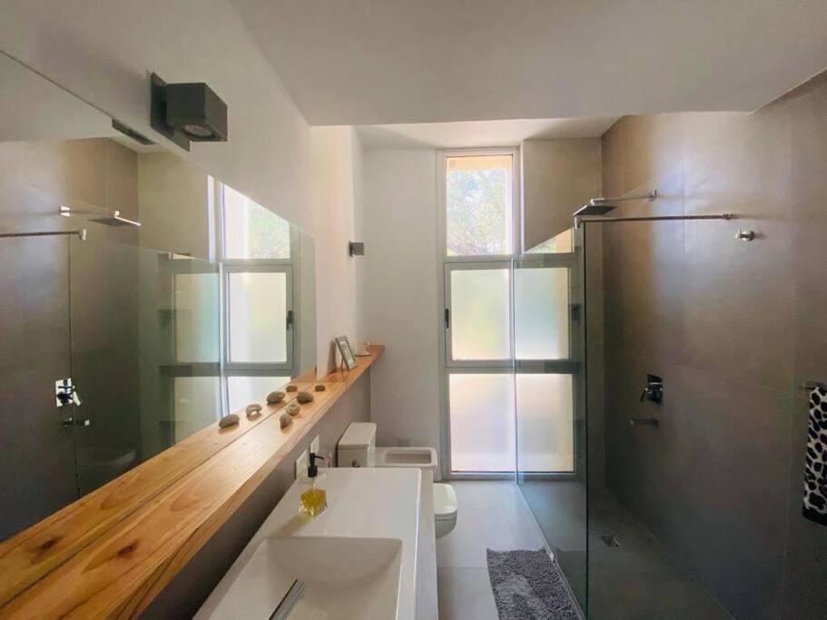Casa Con Piscina Y Mirador Privado En San Marcos Sierras Villa Buitenkant foto