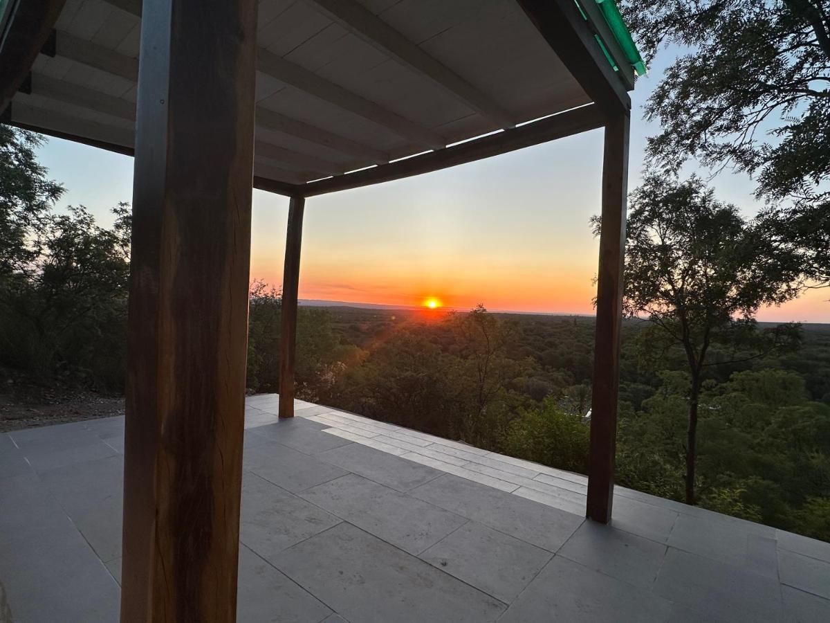 Casa Con Piscina Y Mirador Privado En San Marcos Sierras Villa Buitenkant foto