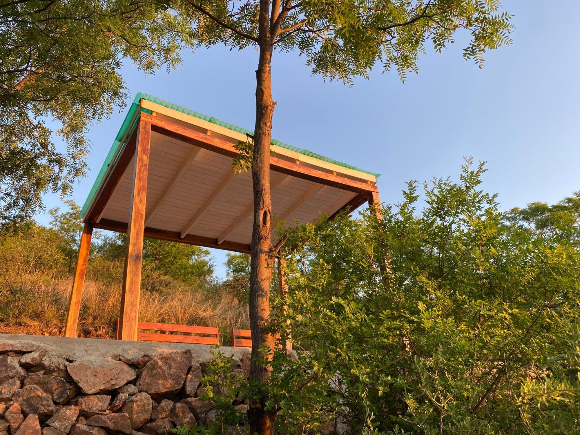 Casa Con Piscina Y Mirador Privado En San Marcos Sierras Villa Buitenkant foto
